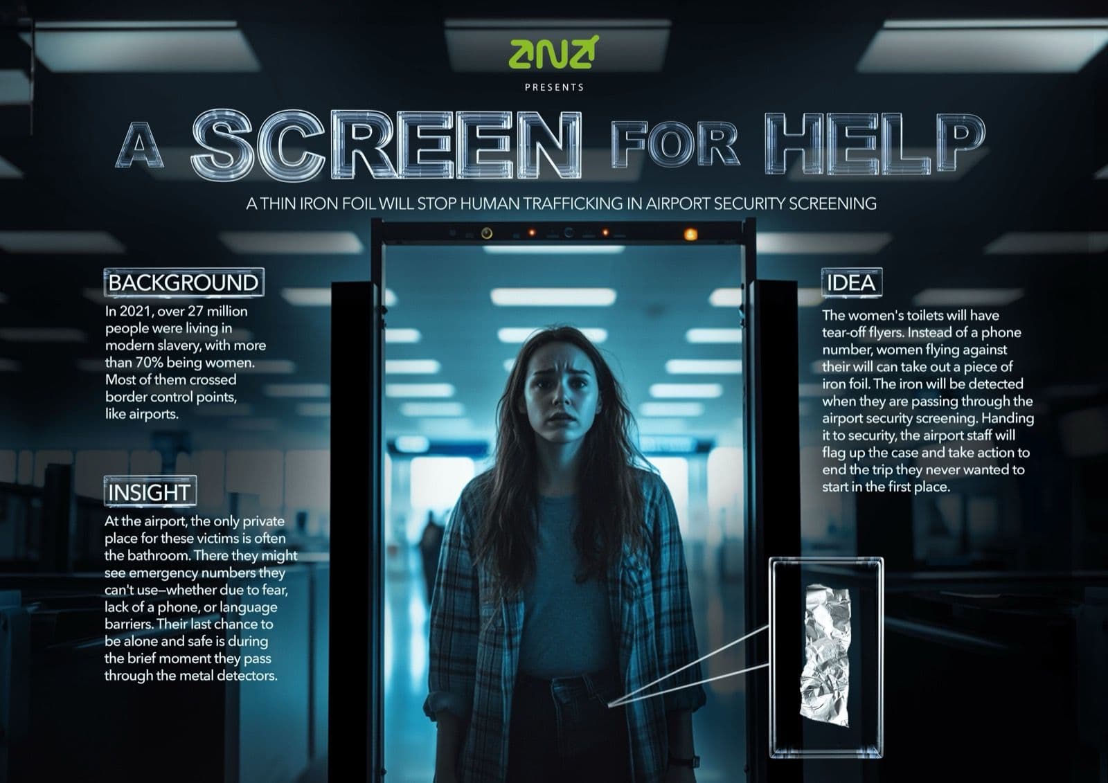 A screen for help